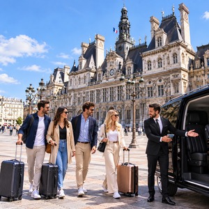 place de hotel de ville paris private airport transfer