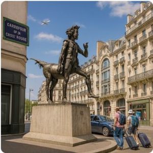 tour and discovery Place Michel Debre