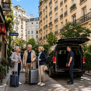saint fargeau paris private transfer arrival