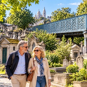 montmartre cemetery paris private airport transfer