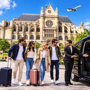 saint eustache church paris private airport transfer