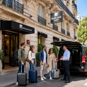 etoile park hotel arc de triomphe paris transfer