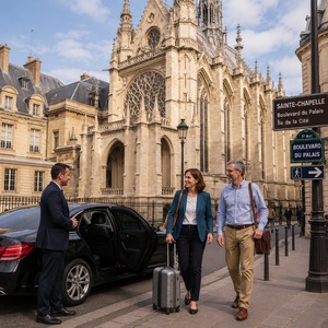 sainte chapelle paris private transfer arrival