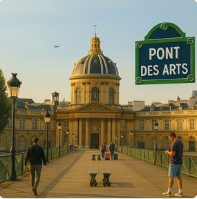 tour and discovery 15122025 pont des arts