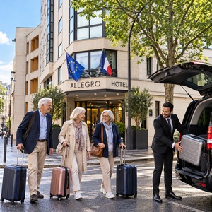best western allegro nation paris airport transfer