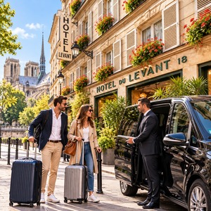 hotel du levant paris airport transfer