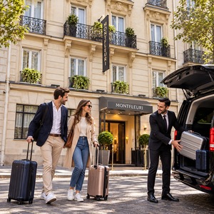 hotel montfleuri paris airport transfer