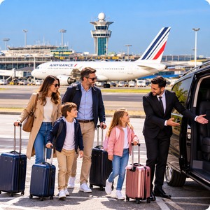 private shuttle transfer between cdg and orly airports