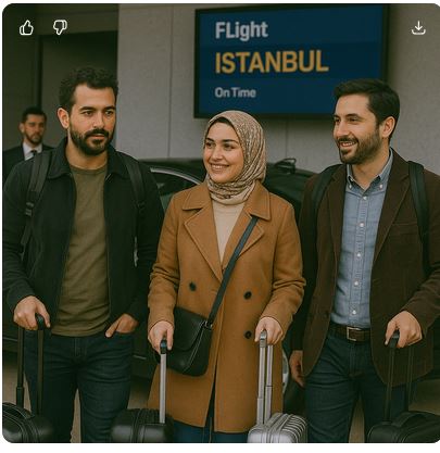 CDG'den İstanbul'a kalkış – VTC transfer