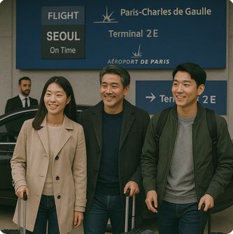CDG에서 서울로 출발 – VTC 환승