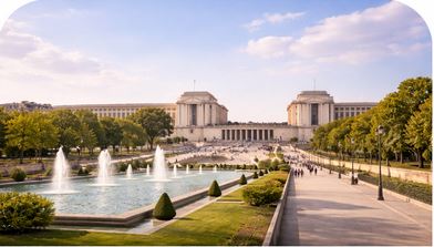 Private transfer to Chaillot and Trocadéro area Paris