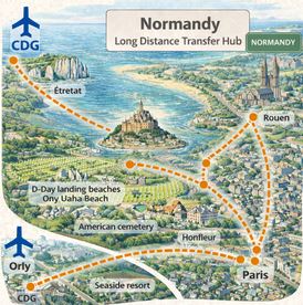 HUB Normandy transfer guide