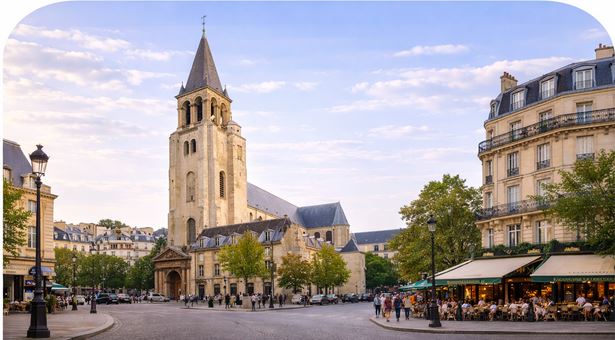 Airport transfer to Saint-Germain-des-Prés