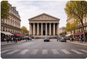 Airport transfer to Madeleine Saint Lazare district