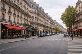 Airport transfer to Ternes Monceau Europe district