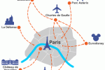 Private van transfer from Charles de Gaulle airport to Pré-Saint-Gervais